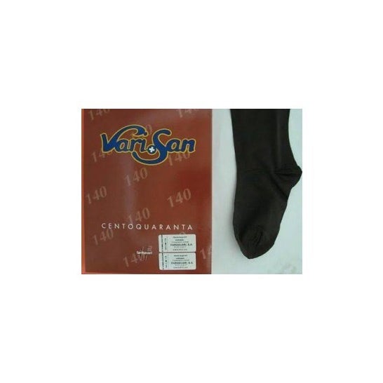 Vari+San Bas Long A-F Compression Normale Dentelle Marron Taille 3