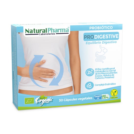 NaturalPharma ProDigestive Probiotique Bio 30caps