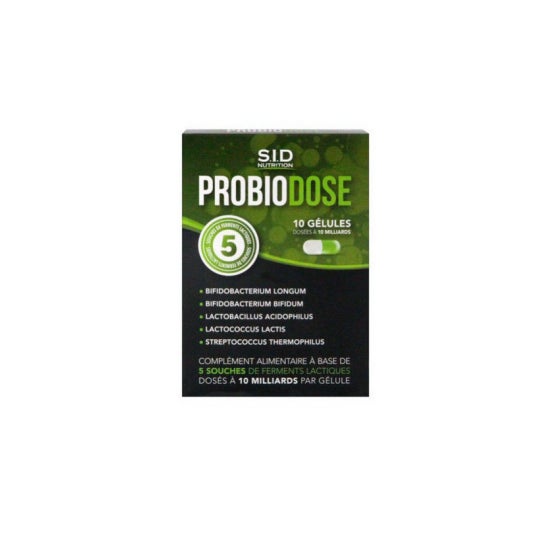 SID Nutrition Santé Tonique ProbioDose 10 gélules