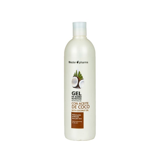 Thader Pharma Gel Corporel Huile de Coco 750 ml