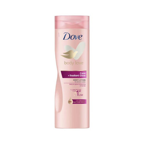 Dove Body Love Care + Radiant Glow Body Lot All Skin Types 400ml