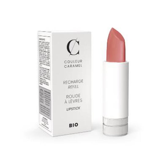 Couleur Caramel Lipstick Bright 254 Natural Pink Refilll 1ut