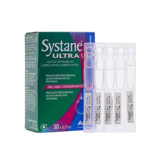 Alcon Systane Ultra UD Gouttes Oculaires Lubrifiantes 30x0,7ml