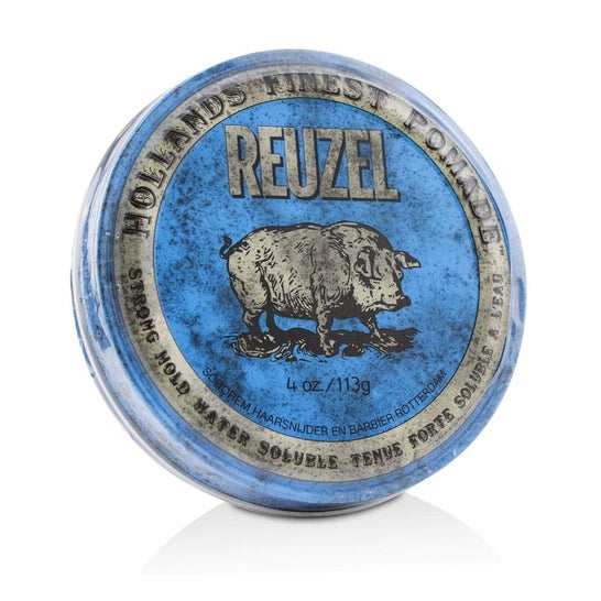 Reuzel Blue Pomade Strong Hold Water Soluble High Sheen 113g