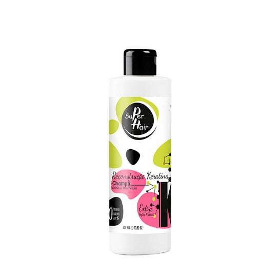 Real Natura Super Hair Reconstrução Keratina Shampoo 400ml Real Natura Super Hair Reconstrução Keratina Shampoo 400ml