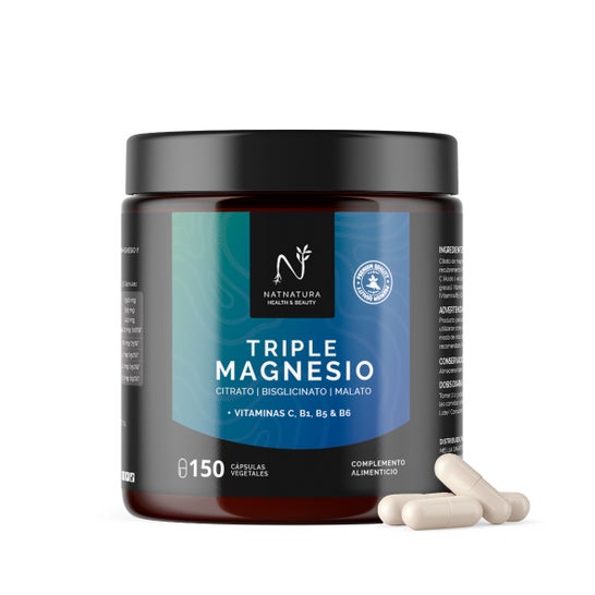 Natnatura Triple Magnesio 150 cápsulas