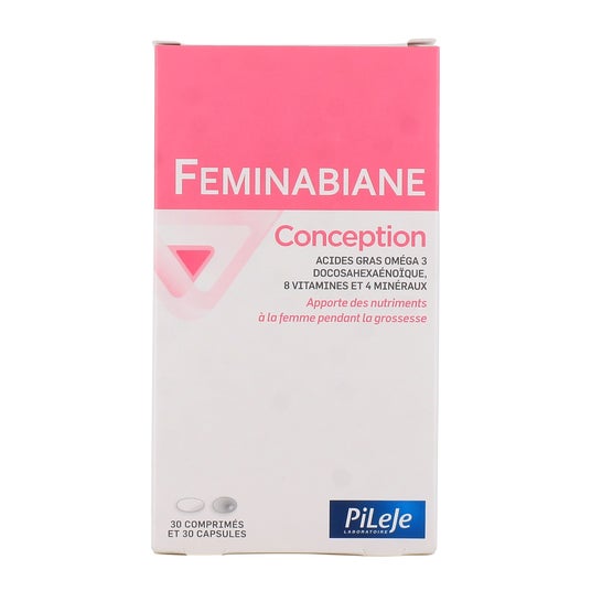 PiLeJe Feminabiane Conception 30 Comprimés + 30 Capsules