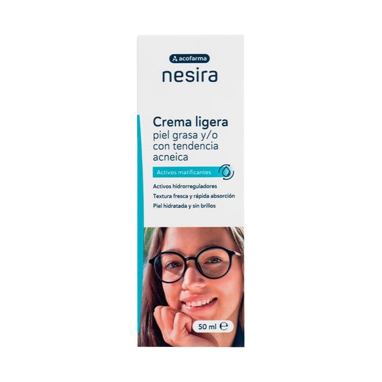 Acofarma Nesira Crème Légère Peau Grasse ou Tendance Acnéique 50ml