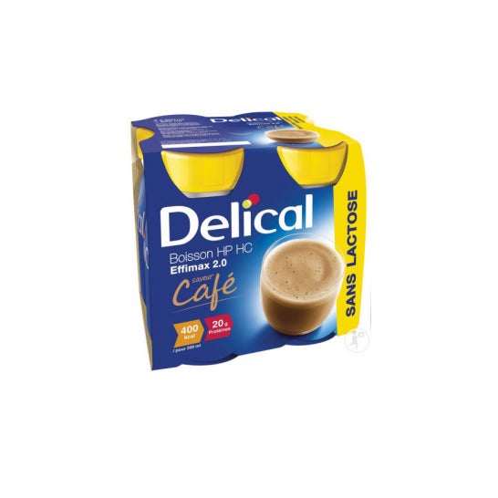 Delical Boisson Sans Lactose HP HC Effimax 2.0 Café