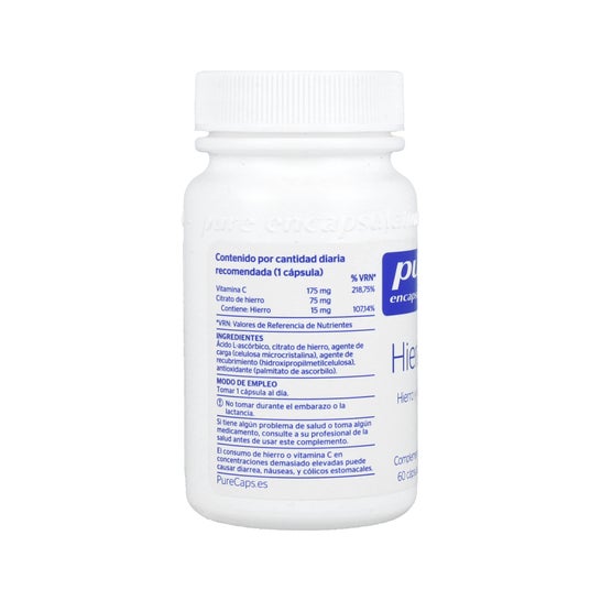 Encapsulations pures C-Fer 60 Caps