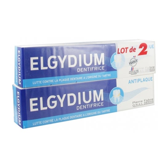 Elgydium Antiplaque 75ml 2 unités