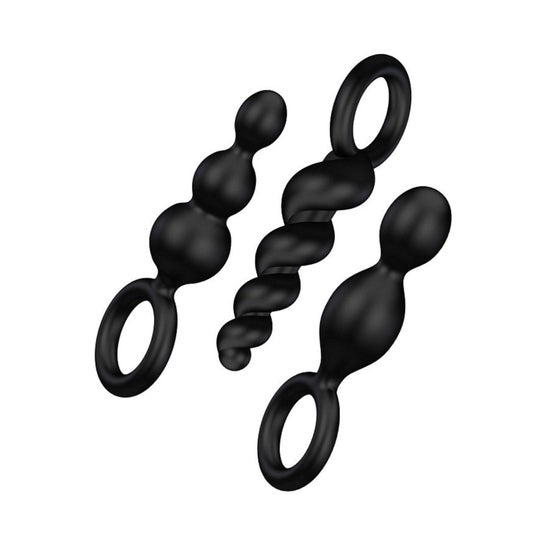 Satisfyer Booty Call Anal Balls Noir 3pcs