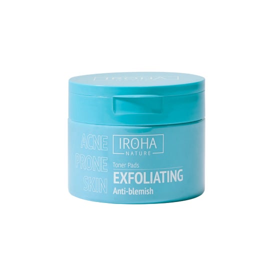 Iroha Nature Acne Prone Skin Disques Toniques Exfoliants 50 uts