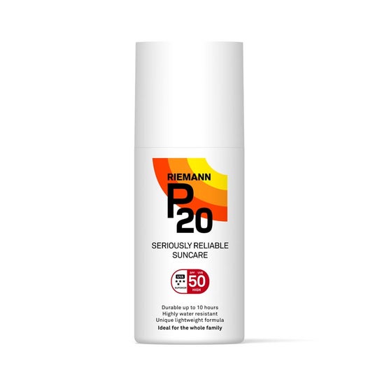 P20 Spray de protection solaire Spf50+ 200ml