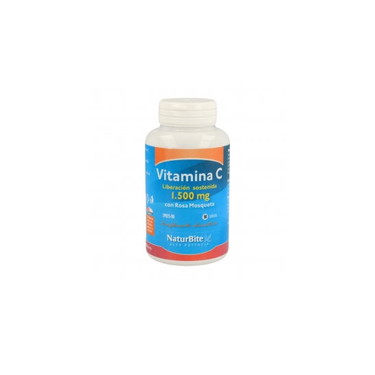Naturbite Vitamina C 1500mg 90tabs