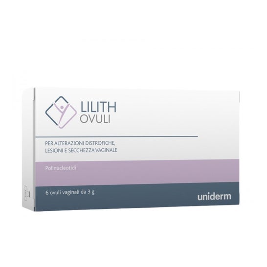 Uniderm Lilith Ovules Vaginaux 6x3g