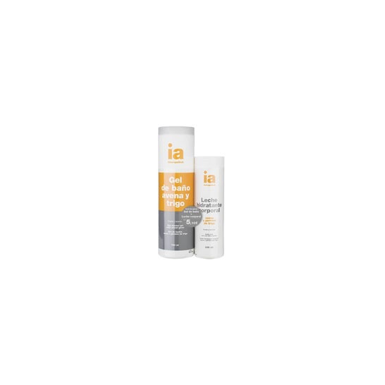 Interapothek Pack Avoine et Blé Gel de Bain + Lait Corporel