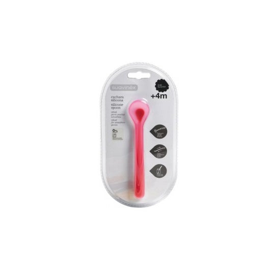 Suavinex™ Cuillère Silicone +4 mois