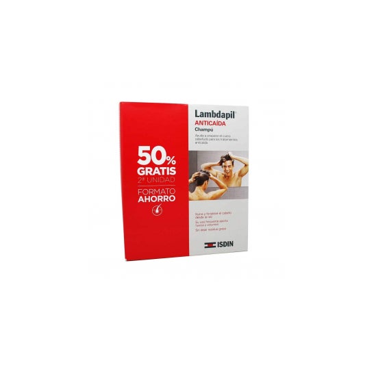 Isdin Lambdapil Duo Anticaida 200 ml + 50% 2ème unité