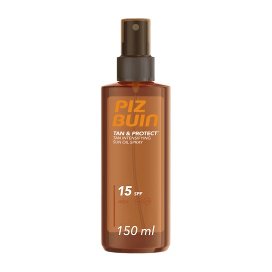 Piz Buin Tan &Amp Protect Spray Spf15 huile solaire 150ml