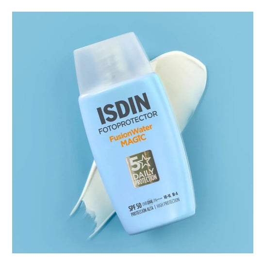 ISDIN Set Fusion Water Magic SPF50+ 50 ml + Gel Crème SPF50 100 ml