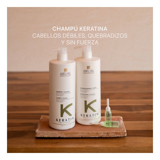 Arual Keratin & Elastin Shampooing 1000ml