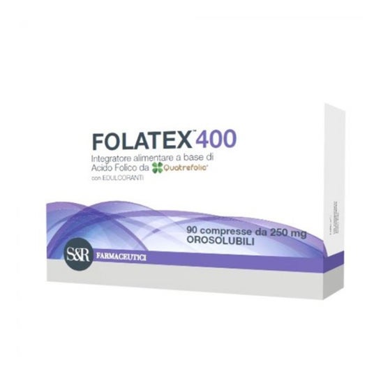 S&R Farmaceutici Folatex 400 90comp
