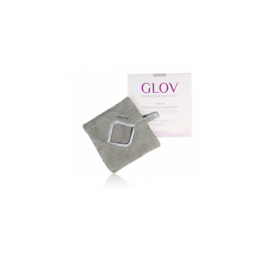 Gant démaquillant Glov Comfort Grey en microfibre