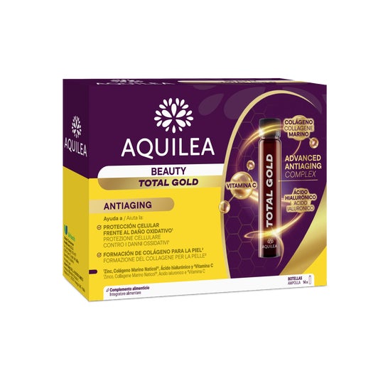Aquilea Beauty Total Gold Anti-âge 14 Ampoules