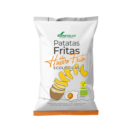 Soria Natural Chips Saveur Oeuf Frit Bio 125g