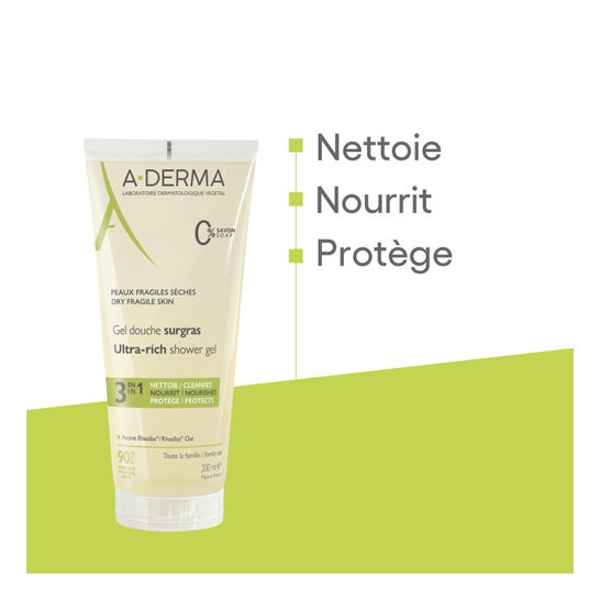 A-Derma Gel Ducha Surgras 200ml