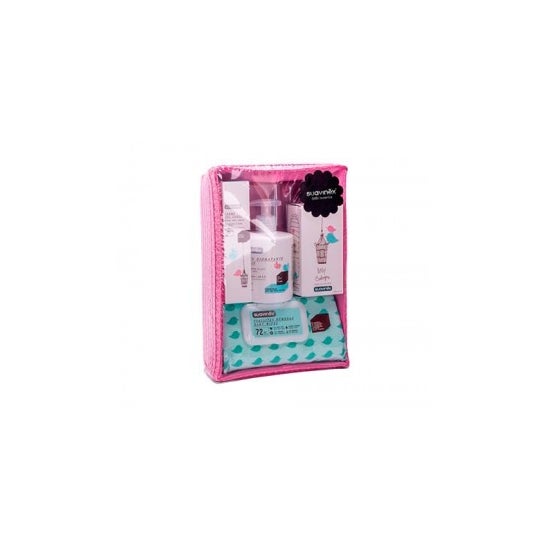 Panier pour bébé Suavinex rose