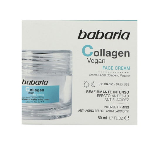 Babaria Collagen Vegan Crème Visage Anti-âge Raffermissant 50ml