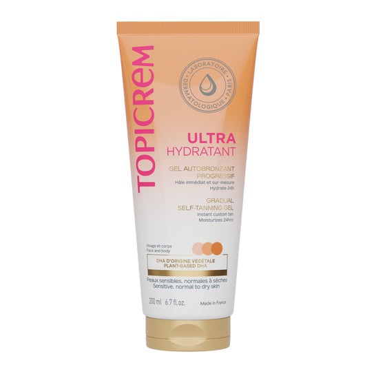 Topicrem Ultra Hydratant Gel Autobronzant Progressif 200ml
