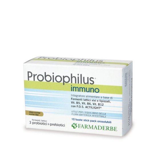Farmaderbe Probiophilus Immuno 12 Sachets