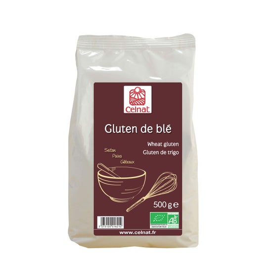 Gluten de blé biologique Celnat 500g