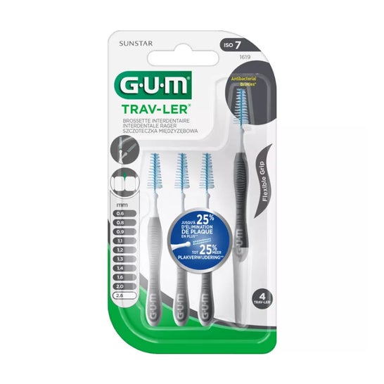 Gum Trav-ler Brossettes Interdentaires 2.6mm 4uts