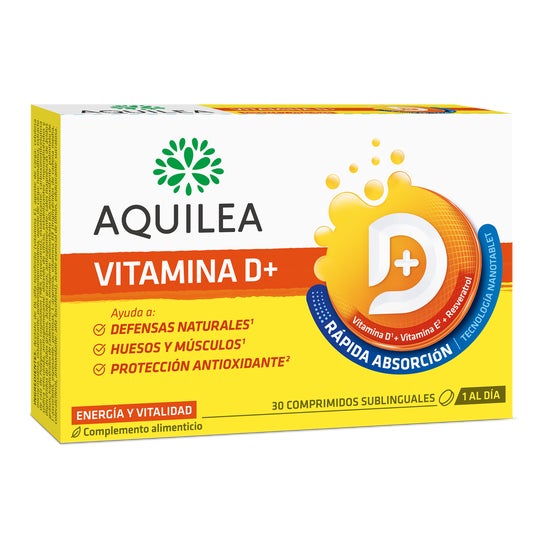 Vitamine D+ 30 comprimés d'achillée millefeuille