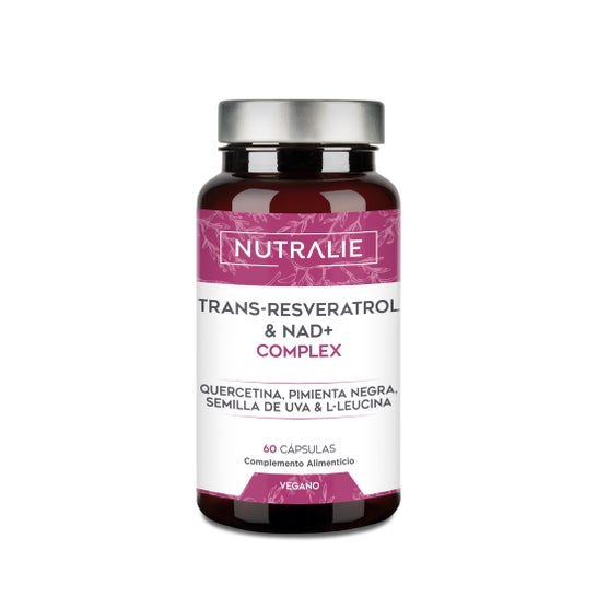 Nutralie Trans Resveratrol y NAD+ 60caps Nutralie Trans Resveratrol y NAD+ 60caps