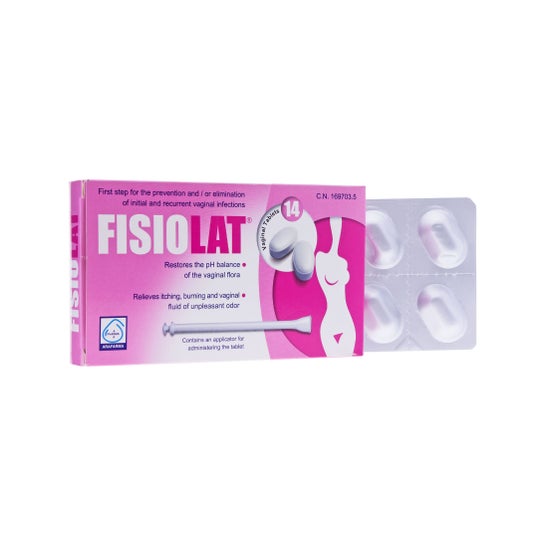 Fisiolat® Comprimés Vaginaux 14 unités