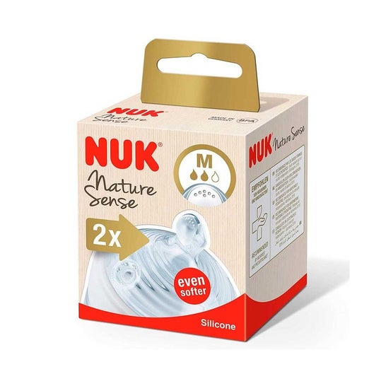 Nuk For Nature Tétine en silicone S 2 unités