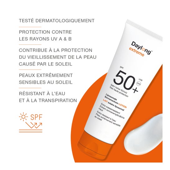 Galderma Daylong Extreme Lait Solaire Liposomal SPF50+ 50ml