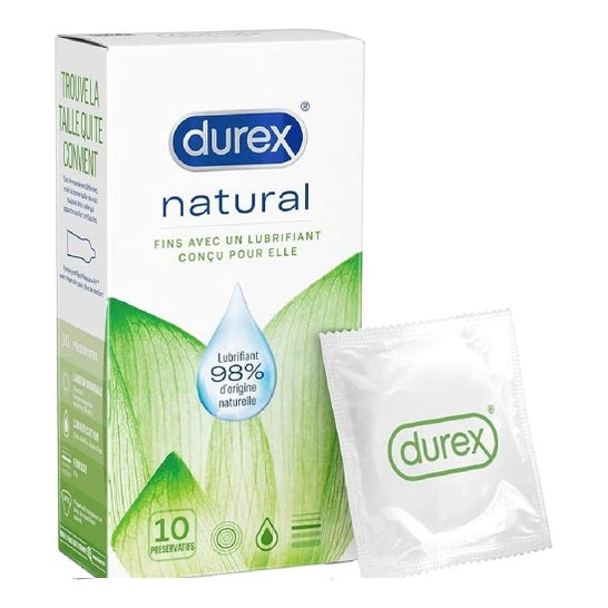 Durex Natural Préservatifs 10 Unités