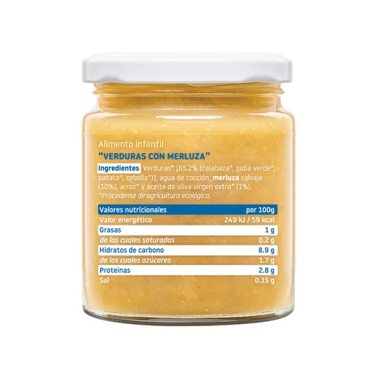 Smileat Potito Bio Flavor légumes avec colin 230g