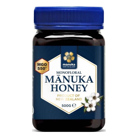 Miel de Manuka de Nouvelle Zélande Mgo Monofloral 550+ 500g