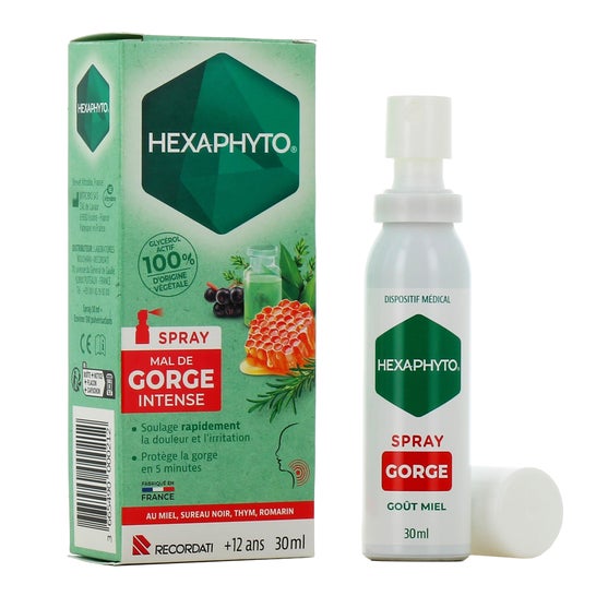 Hexaphyto Spray Mal de Gorge Intense 30ml