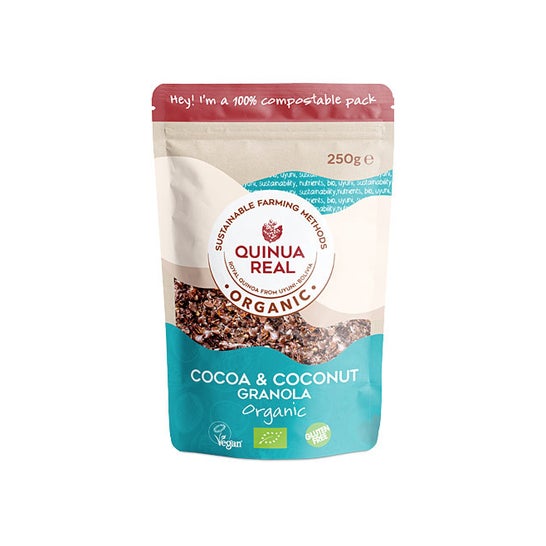 Quinoa Real Quinoa Cacao Noix de Coco Granola Bio 250g