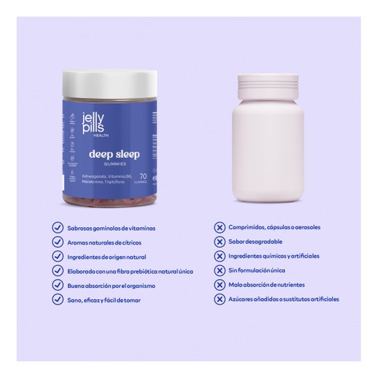 Jelly Pills Health Deep Sleep 70 Gummies