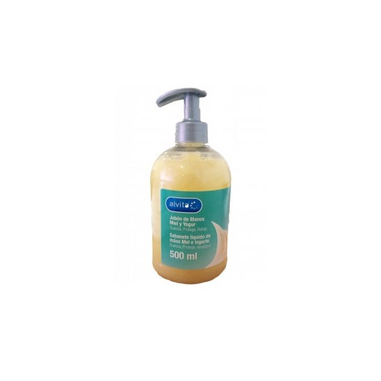 Alvita savon à main miel et yaourt 500ml