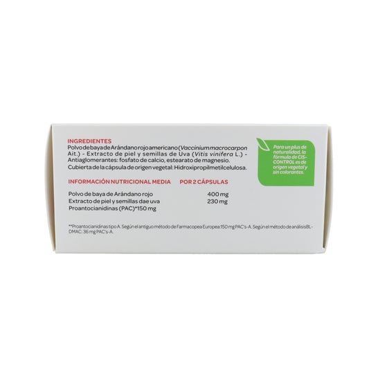 Arkopharma Cis-Control Cranberola 120 Gélules